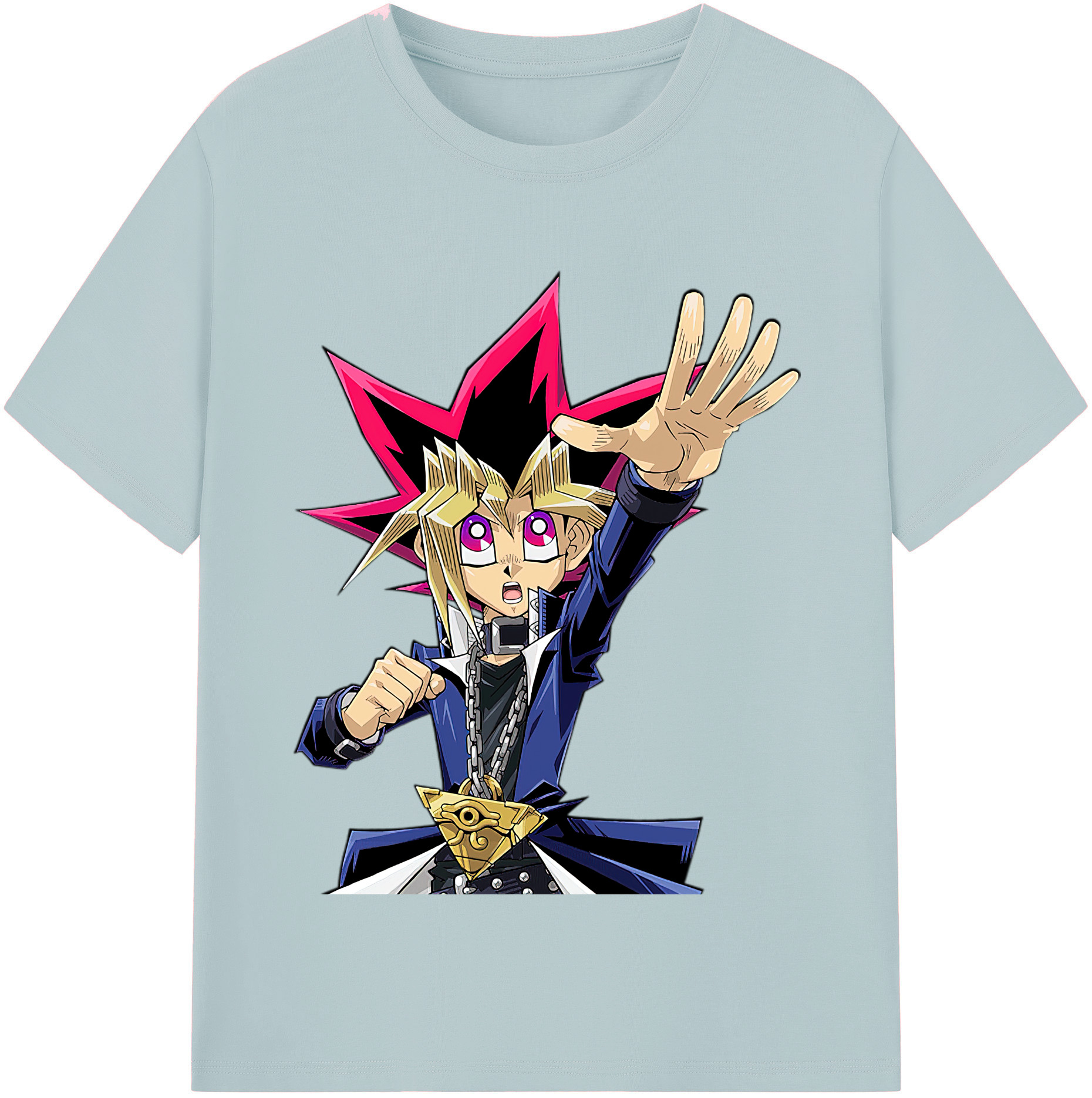 （画像用） 遊☆戯☆王 Yu-Gi-Oh! 綿100％半袖Tシャツ（フロントプリント）
